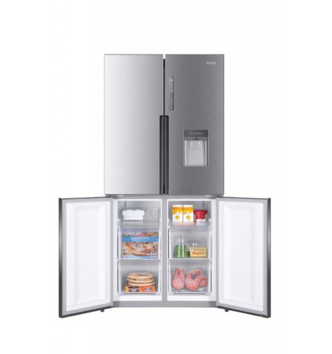 Haier Cube 83 Serie 5 RTG684WHJ frigo américain Autoportante 466 L F Argent