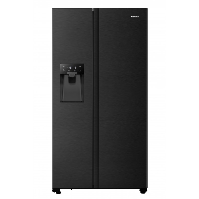 Hisense RS694N4TFF frigo américain Encadré Autoportant 535 L F Noir