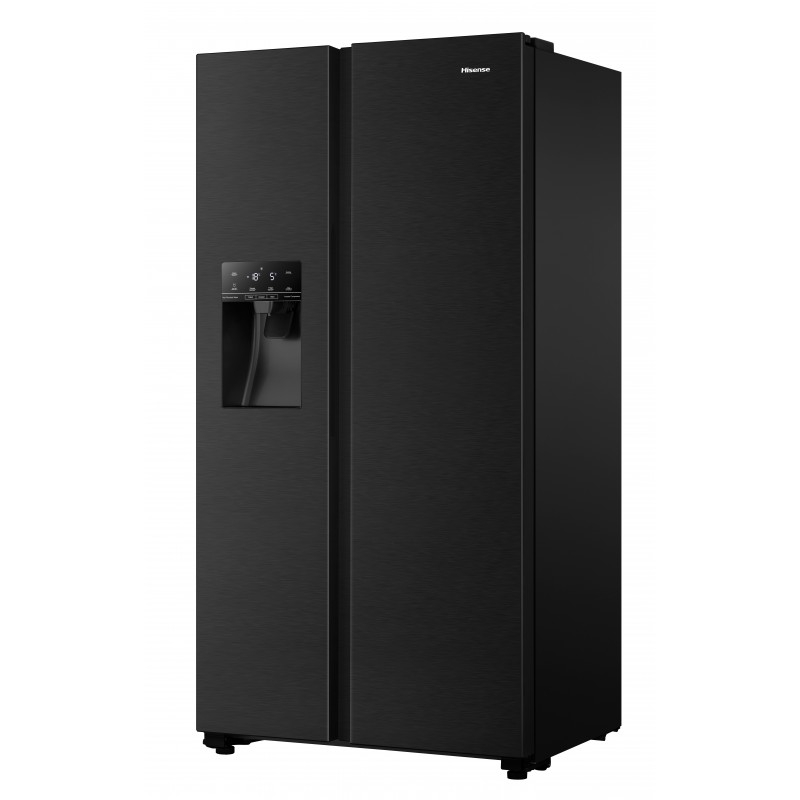 Hisense RS694N4TFF frigo américain Encadré Autoportant 535 L F Noir