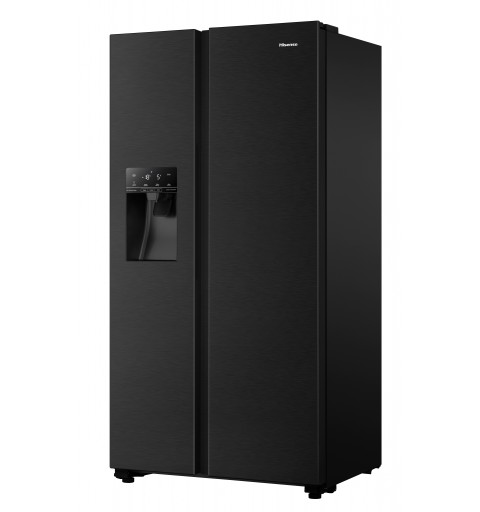 Hisense RS694N4TFF side-by-side refrigerator Built-in Freestanding 535 L F Black