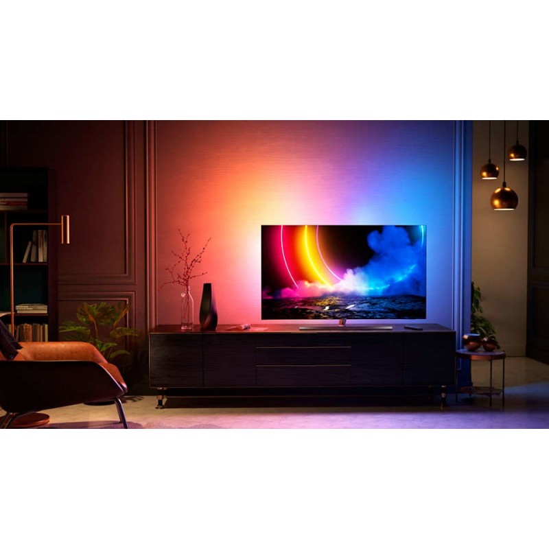 Philips 65OLED856 12 TV 165,1 cm (65") 4K Ultra HD Smart TV Wi-Fi Grigio