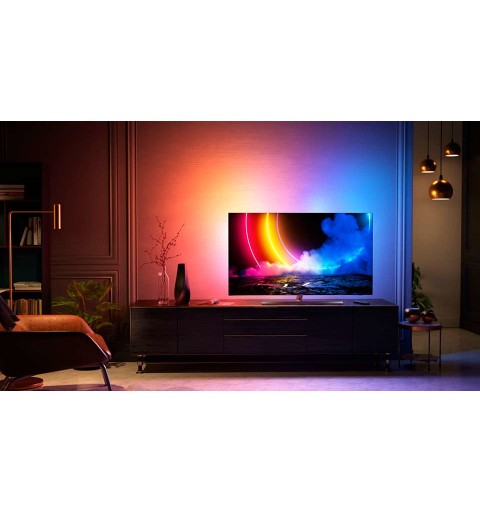 Philips 65OLED856 12 TV 165,1 cm (65") 4K Ultra HD Smart TV Wi-Fi Grigio