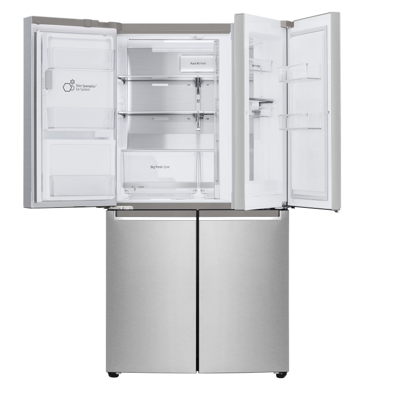 LG GMJ945NS9F.ANSQEUR side-by-side refrigerator Freestanding 638 L F Stainless steel