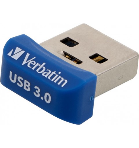 Verbatim Store 'n' Stay NANO - Memoria USB 3.0 da 16 GB - Blu