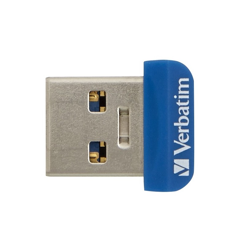 Verbatim Store 'n' Stay NANO - USB 3.0-Stick 16 GB - Blau