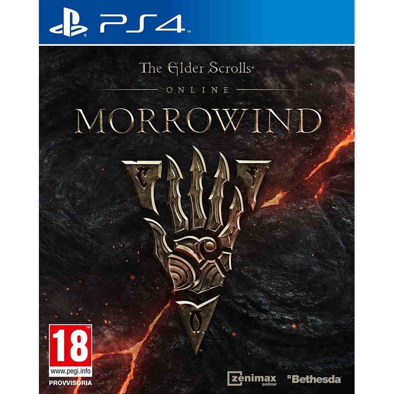 Bethesda The Elder Scrolls Online Morrowind, PS4 Estándar Inglés, Italiano PlayStation 4