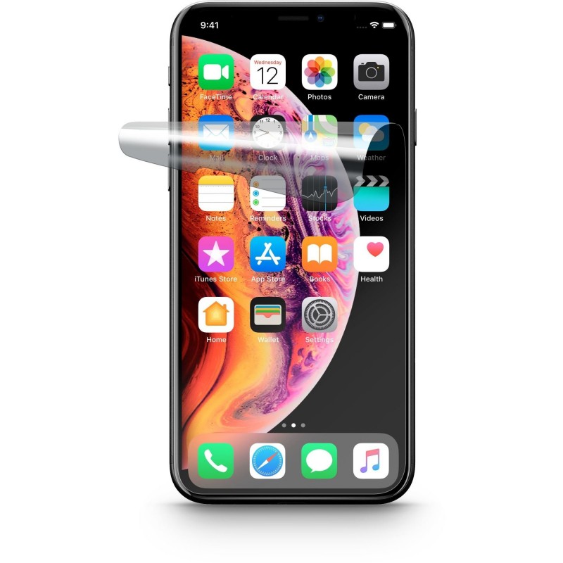 Cellularline Ok Display Flex - iPhone XS Max Pellicole protettiva ultra trasparente Trasparente