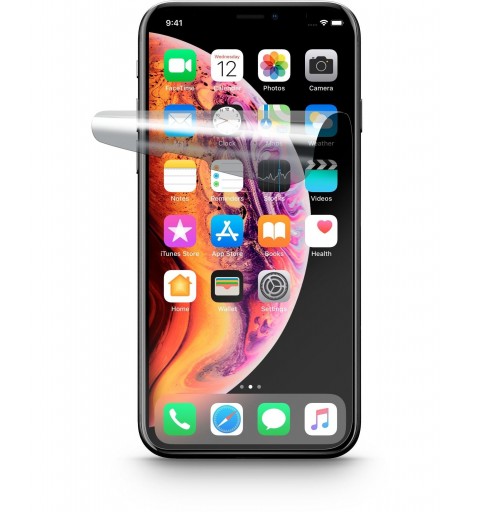 Cellularline Ok Display Flex - iPhone XS Max Pellicole protettiva ultra trasparente Trasparente