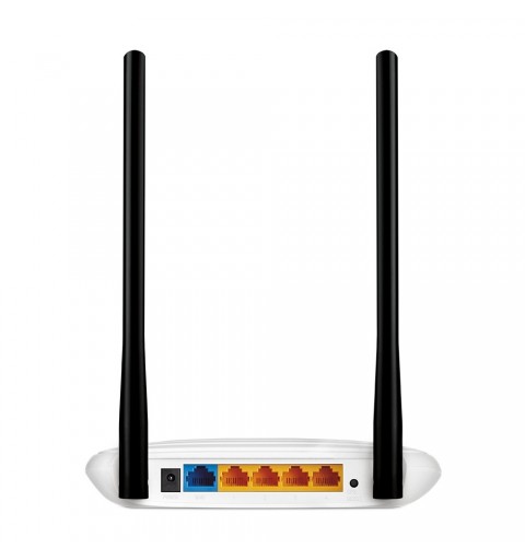 TP-LINK TL-WR841N routeur sans fil Fast Ethernet Monobande (2,4 GHz) 4G Noir, Blanc