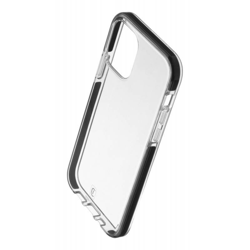 Cellularline Tetra Force Shock-Twist coque de protection pour téléphones portables 15,5 cm (6.1") Housse Noir, Transparent