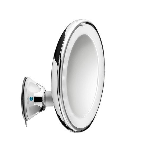 Macom 224 miroir de maquillage Chrome, Blanc