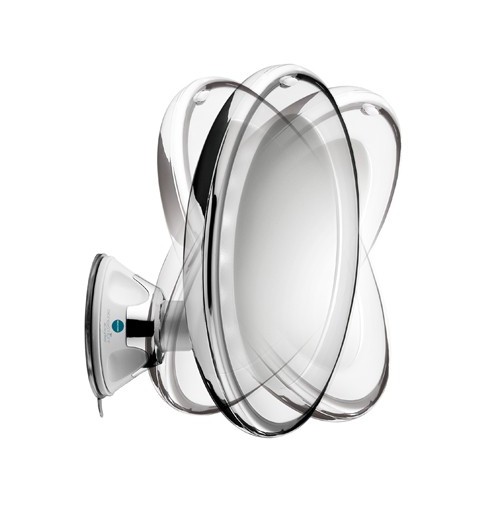 Macom 224 miroir de maquillage Chrome, Blanc