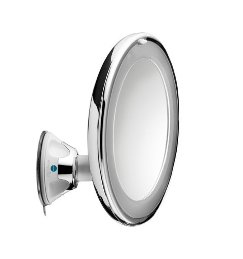 Macom 224 miroir de maquillage Chrome, Blanc
