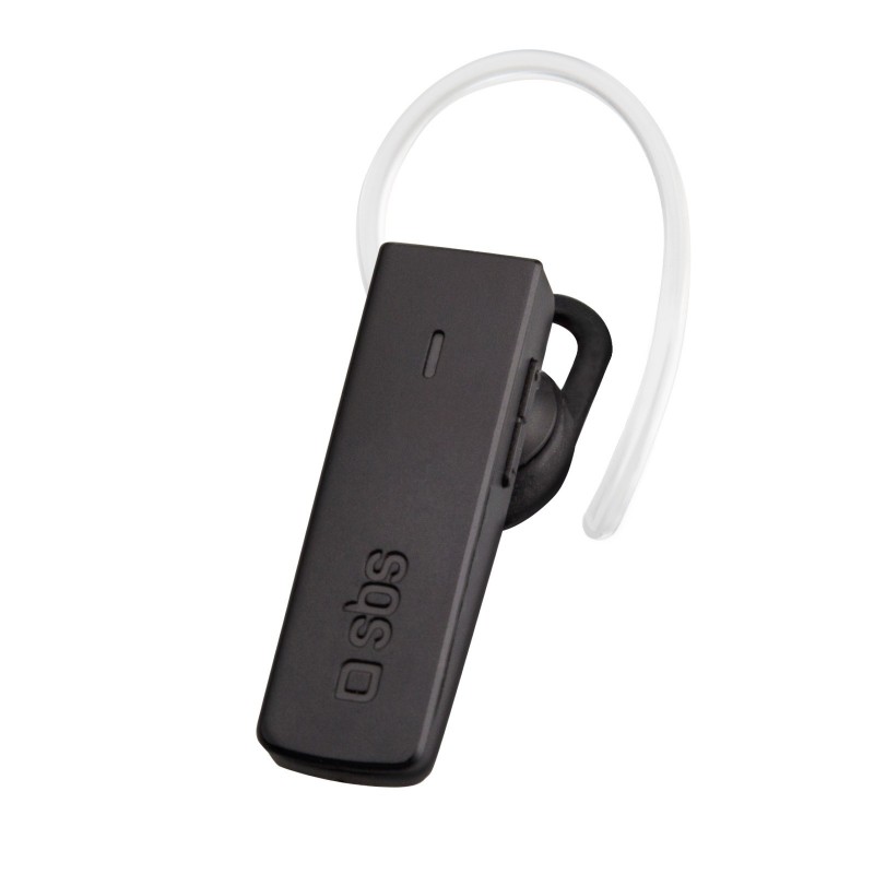SBS TEEARSETBT310K auricular y casco Auriculares Inalámbrico gancho de oreja, Dentro de oído Llamadas Música Bluetooth Negro