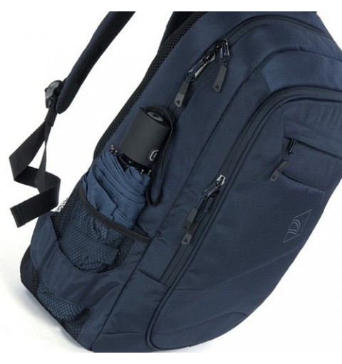 Tucano Lato borsa per notebook 43,2 cm (17") Zaino Blu