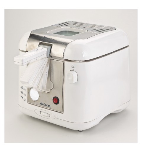 Ariete 4612 Eins Eine(r) Eigenständig 2000 W Fritteuse Silber