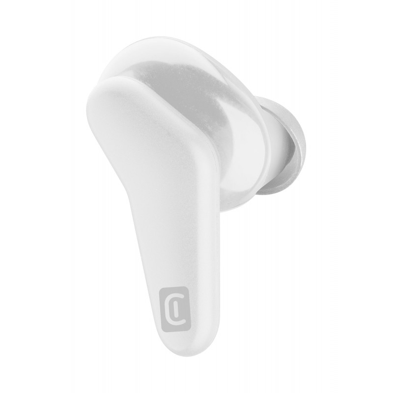 Cellularline HARK Auricolari Bluetooth® stereo senza fili con custodia di ricarica Bianco