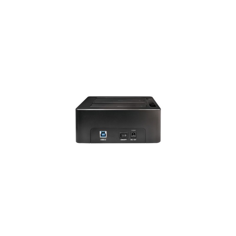 LogiLink QP0029 base de conexión para disco duro USB 3.2 Gen 1 (3.1 Gen 1) Type-B Negro