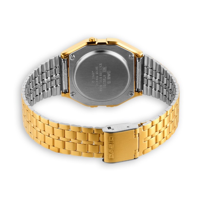 Casio A159WGEA-1EF Uhr Armbanduhr Gold, Silber