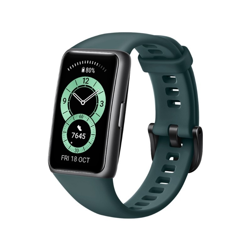 Huawei Band 6 AMOLED Aktivitäts-Trackerarmband 3,73 cm (1.47 Zoll) Grün