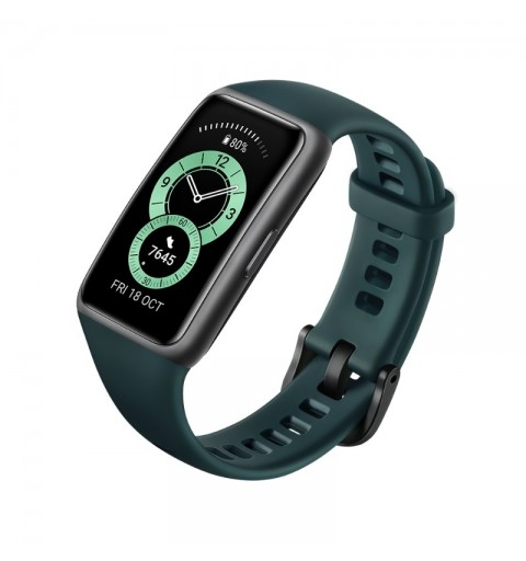 Huawei Band 6 AMOLED Aktivitäts-Trackerarmband 3,73 cm (1.47 Zoll) Grün