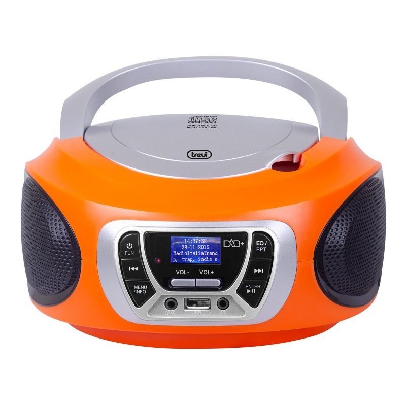 Trevi CMP 510 DAB Numérique Orange