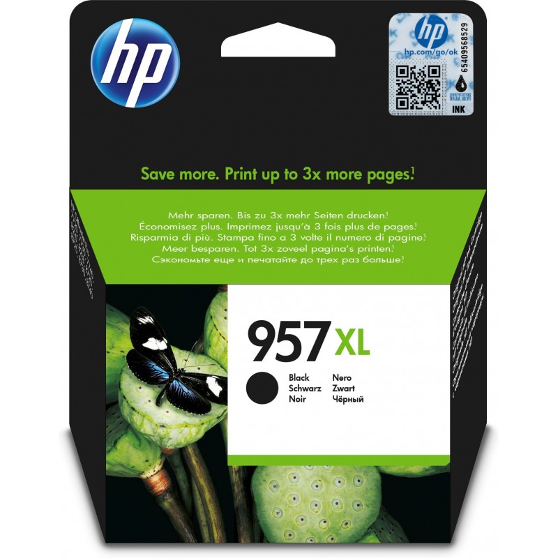 HP 957XL High Yield Black Original Ink Cartridge