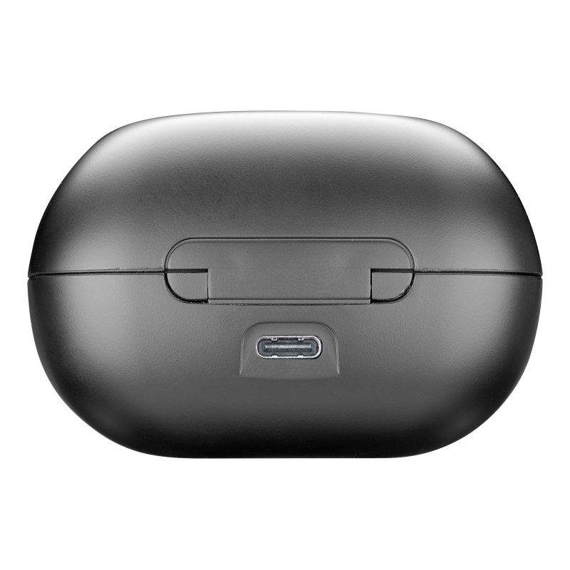 Cellularline SPRINTER Bluetooth® earphones with a flexible earhook and carry case, featuring over 30 hours of total playtime,