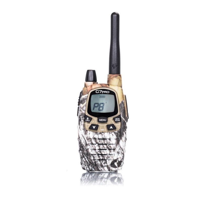 Midland G7 PRO Mimetic ricetrasmittente 69 canali 446.00625 - 446.09375MHz (PMR), 433.075 - 434.775MHz (LPD) Mimetico