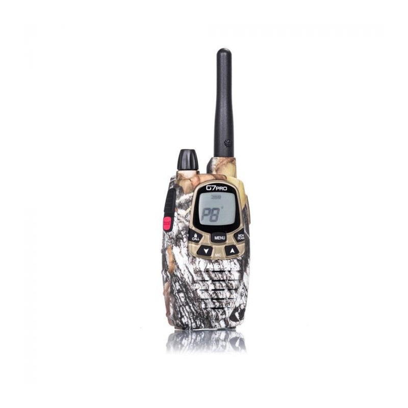 Midland G7 PRO Mimetic Funksprechgerät 69 Kanäle 446.00625 - 446.09375MHz (PMR), 433.075 - 434.775MHz (LPD) Camouflage