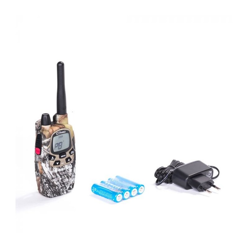 Midland G7 PRO Mimetic Funksprechgerät 69 Kanäle 446.00625 - 446.09375MHz (PMR), 433.075 - 434.775MHz (LPD) Camouflage