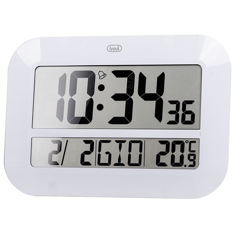 Trevi OM 3540 D Digital wall clock Rectangle White