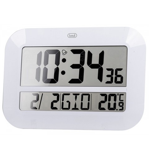 Trevi OM 3540 D Digital wall clock Rectangle White