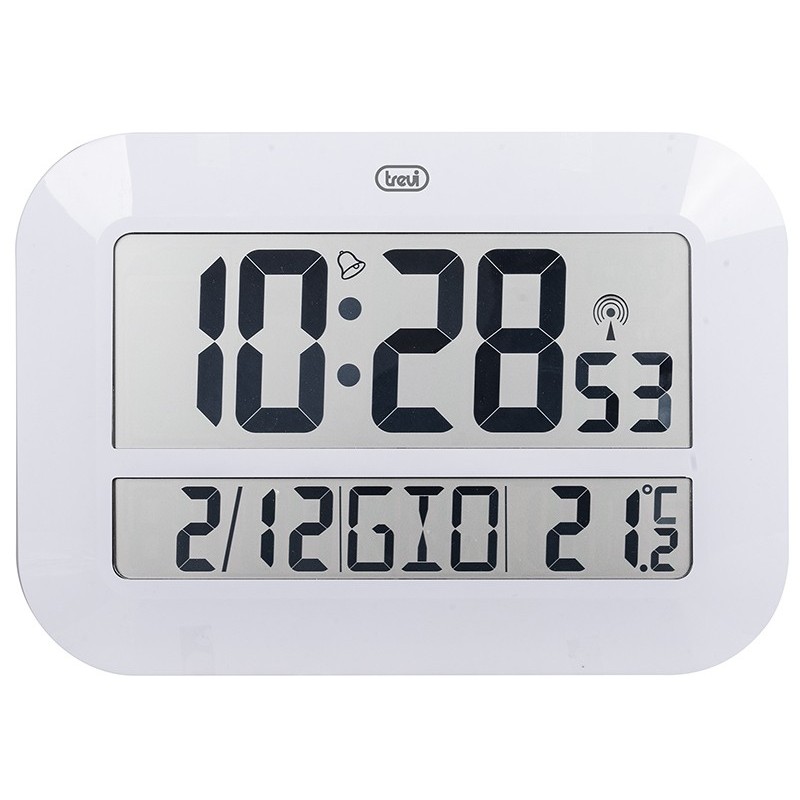Trevi OM 3540 D Digital wall clock Rectangle White
