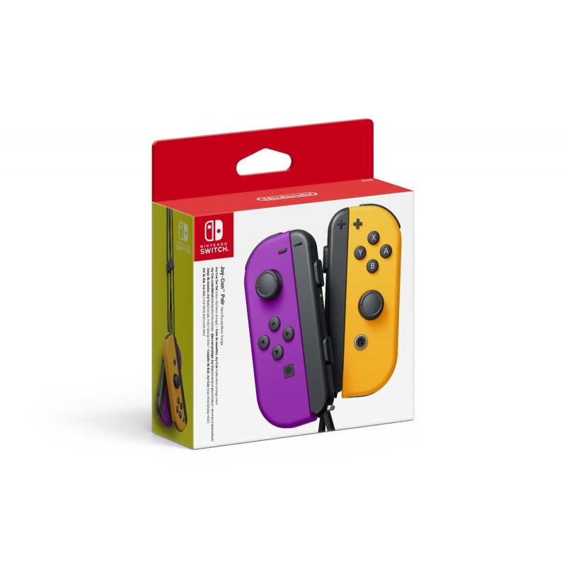 Nintendo Joy-Con Black, Orange, Purple Bluetooth Gamepad Analogue Digital Nintendo Switch