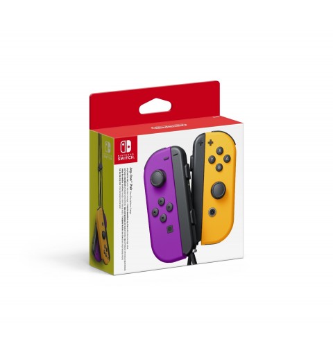 Nintendo Joy-Con Negro, Naranja, Púrpura Bluetooth Gamepad Analógico Digital Nintendo Switch