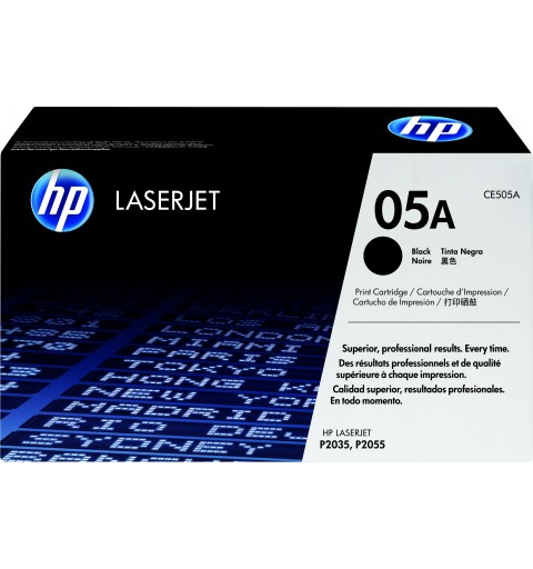 HP 05A Black Original LaserJet Toner Cartridge