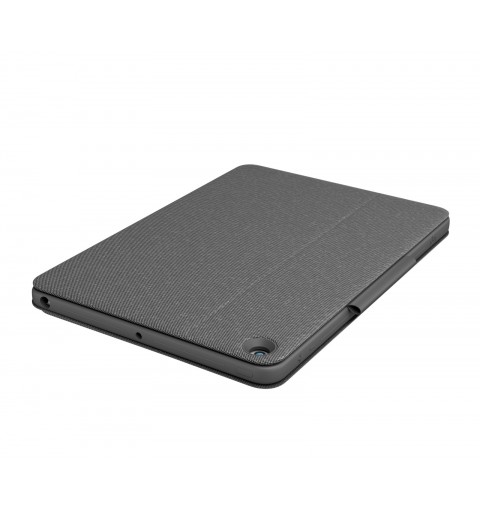Logitech Combo Touch for iPad (7th, 8th, and 9th generation) Graphite Smart Connector QWERTY Italien