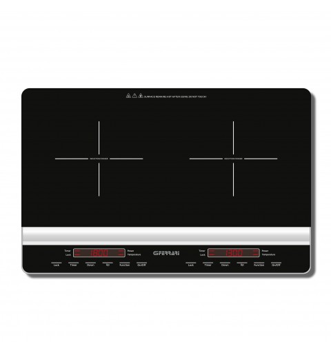 G3 Ferrari Dinamiko Duo Black Countertop 56 cm Zone induction hob 2 zone(s)