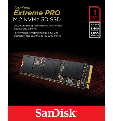 SanDisk Extreme PRO M.2 1000 GB PCI Express 3.0 NVMe