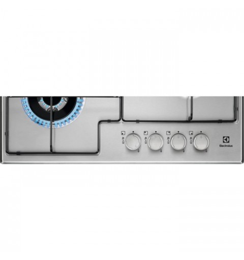 Electrolux EGS6434X piano cottura Acciaio inossidabile Da incasso Gas 4 Fornello(i)