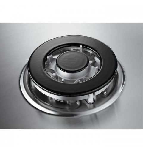 Electrolux EGS6434X piano cottura Acciaio inossidabile Da incasso Gas 4 Fornello(i)