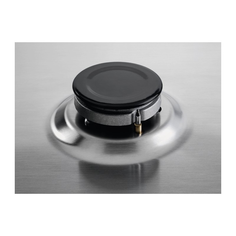 Electrolux EGS6434X piano cottura Acciaio inossidabile Da incasso Gas 4 Fornello(i)