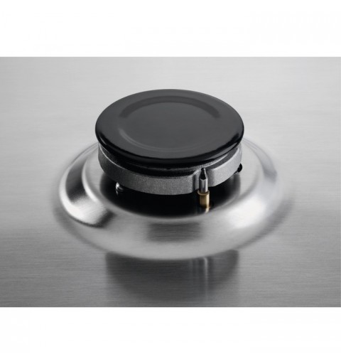 Electrolux EGS6434X piano cottura Acciaio inossidabile Da incasso Gas 4 Fornello(i)