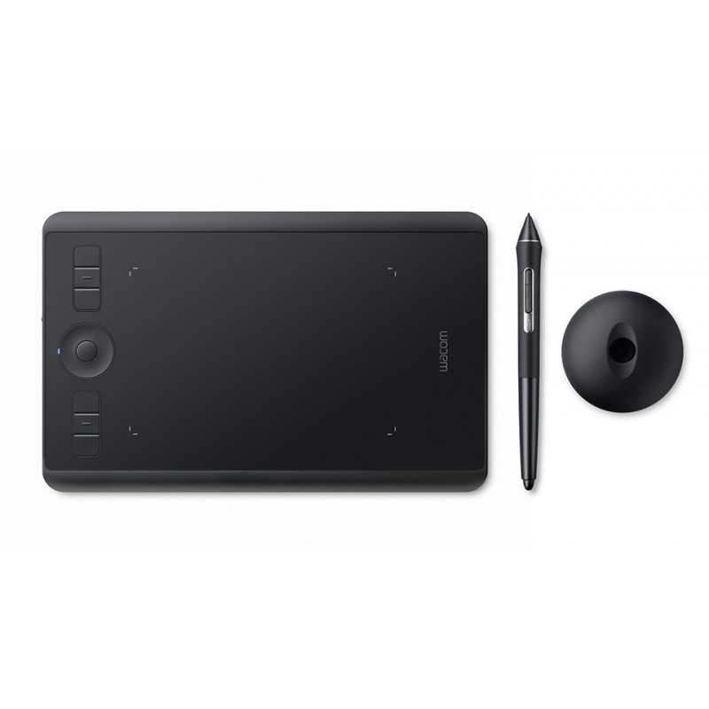 Wacom Intuos Pro (S) graphic tablet Black 5080 lpi 160 x 100 mm USB Bluetooth