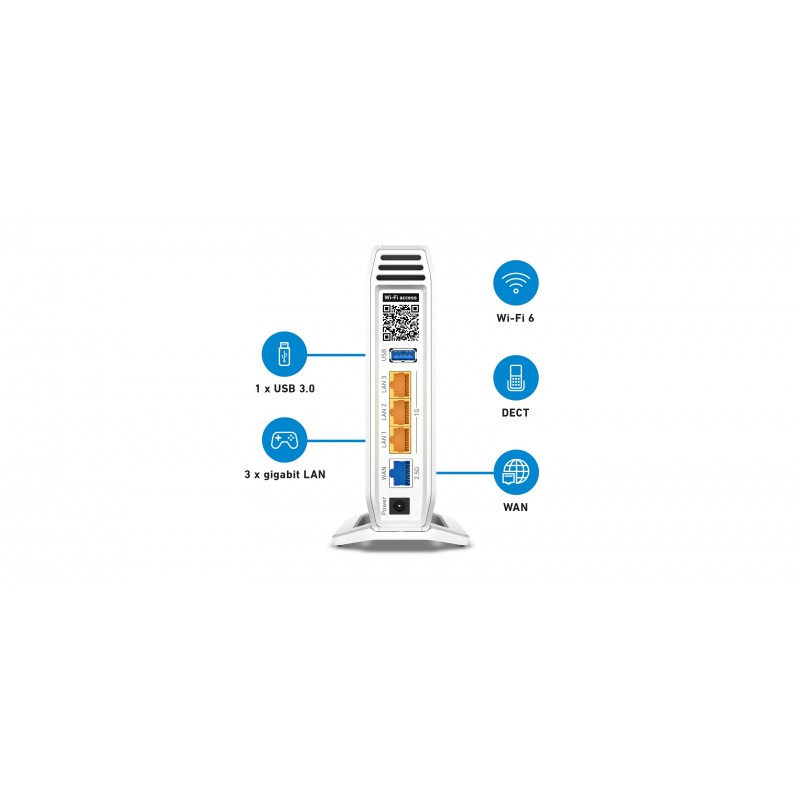 AVM FRITZ!Box WLAN 4060 WLAN-Router 6000 Mbit s Bianco