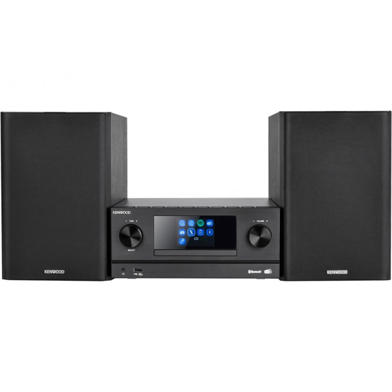 Kenwood M-9000S Minicadena de música para uso doméstico 50 W Negro