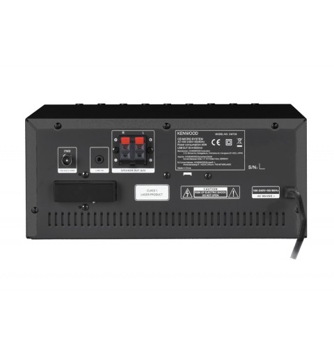 Kenwood M-9000S Mini impianto audio domestico 50 W Nero