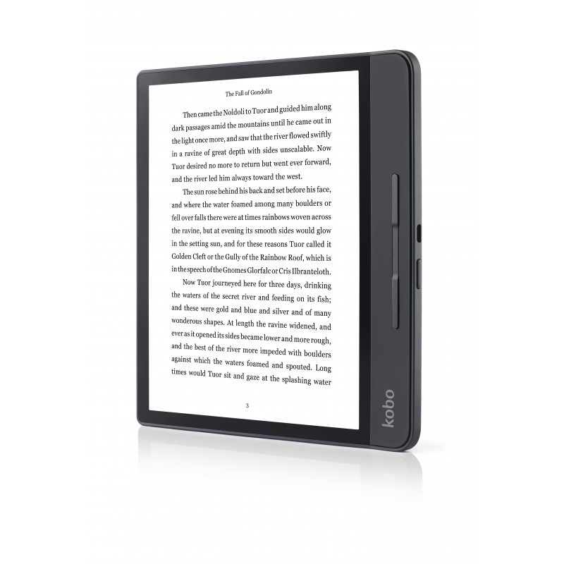 Rakuten Kobo Forma lectore de e-book Pantalla táctil 8 GB Wifi Negro