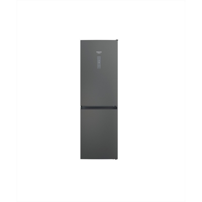 Hotpoint HAFC8 TT33SK O3 fridge-freezer Freestanding 335 L D Black, Silver